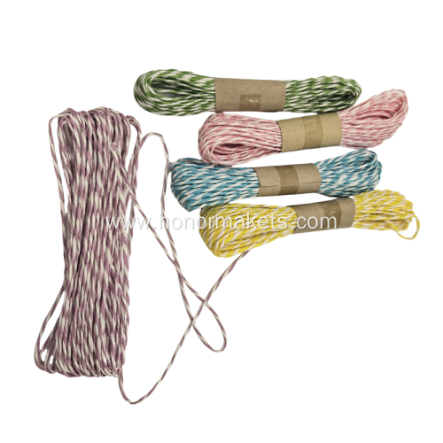 Easter colorful paper rope